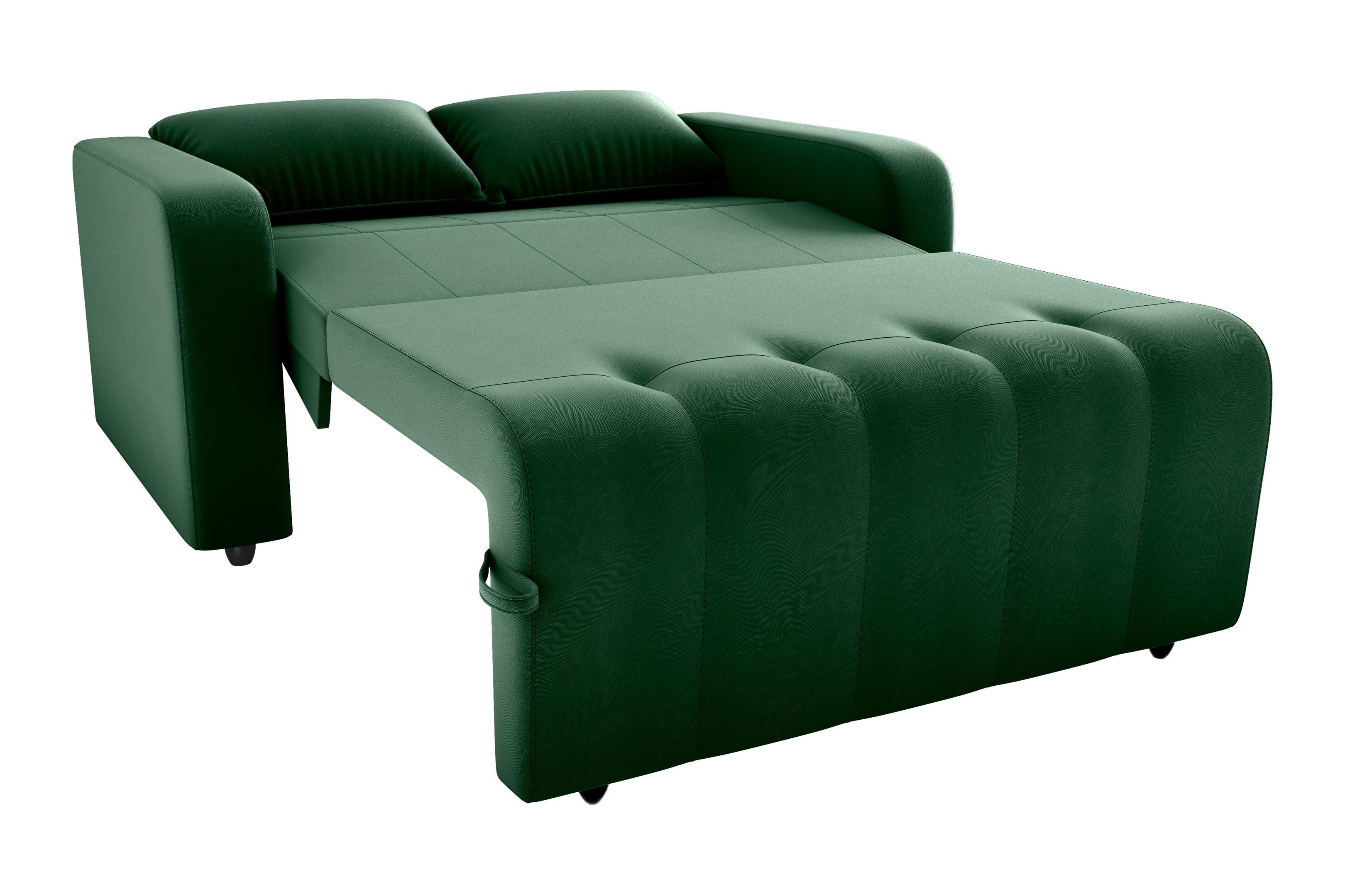 Sofá Cama Amora Masserati Verde E402 - Matrix - 2