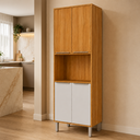 Ver imagem 6 de Torre Quente Divina 70cm 4 Portas Freijo / Off White MGM
