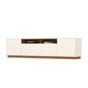 Ver imagem 2 de Rack para Tv até 86 Polegadas Domus 3 Portas Cinamomo/off White - Henn