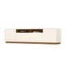 Rack para Tv até 86 Polegadas Domus 3 Portas Cinamomo/off White - Henn - 2