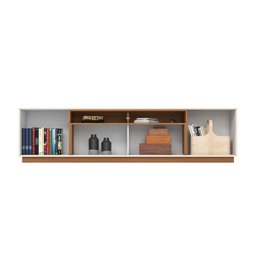 Rack para Tv até 86 Polegadas Domus 3 Portas Cinamomo/off White - Henn - 3 Rack para Tv até 86 Polegadas Domus 3 Portas Cinamomo/off White - Henn - 3