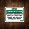 Placa Sinalização - Economize Na Descarga Biodigestor 27X35 - 1