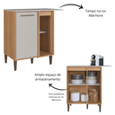 Ver imagem 7 de Cozinha Completa 9 Peças com Cristaleira e Torre Quente Jade