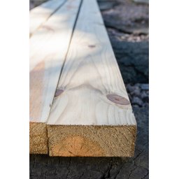 Caibro Aplainado para Pergolado/móveis/telhado de Pinus Tratado 4,5x9x150 Centímetros - Natural Únic - 3