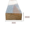 Ver imagem 1 de Caibro Aplainado para Pergolado/móveis/telhado de Pinus Tratado 4,5x9x150 Centímetros - Natural Únic