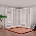 Ver imagem 1 de Closet Modulado Safira 001 Clic Moveis