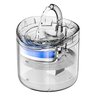 Fonte Bebedouro Agua Gato Pet Caes 2 Litros Automatico Petshop Hidrataçao Transparente Silencioso Us - 1