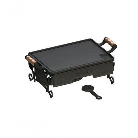 Rechaud Bifeteira À Álcool com Espiriteira de Ferro 25x35cm