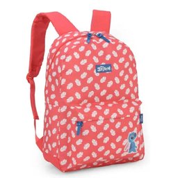 Mochila Escolar Infantil Maxlog Stitch Ms46971sc Vermelho - Luxcel - 1