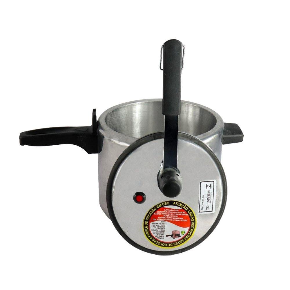 Panela de Pressão Roque 4,5 Litros Inox - 4