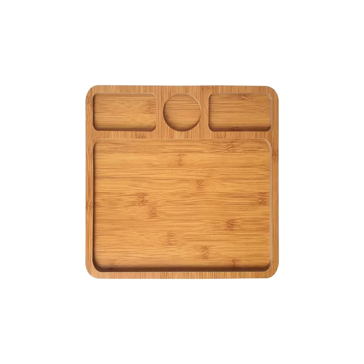 Petisqueira Quadrada Mdf com 4 Divisórias - 1
