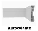 Ver imagem 2 de Rodapé De Pvc Branco 7cm Kit Com 10 Metros - Autocolante