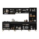 Ver imagem 5 de Cozinha Completa C/balcão para Cooktop Veneza Mp2267 Multimóveis + Brinde Jogo de Panelas Tramontina