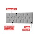 Ver imagem 6 de Cabeceira Painel Estofada Paris Suede Cinza Queen 1,60m para Cama Box