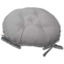 Ver imagem 1 de Assento Para Cadeira Almofada Futon 40x40 Redondo Cinza