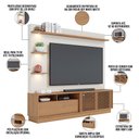 Ver imagem 2 de Estante Painel para TV 70 pol com LED Itapema C04 Freijó Off White Matte - Lyam Decor