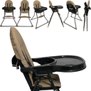 Ver imagem 3 de Cadeira de Alimentação Galzerano Nick Dobravel Alta Toffee