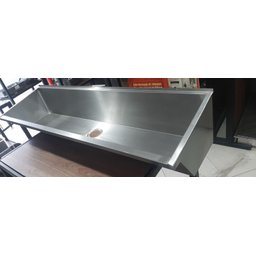 Lavatório Coletivo Inox 1,50m - Construinox - 3