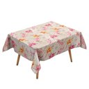 Ver imagem 3 de Toalha Mesa Térmica Pvc Impermeável Orquídea 10 12 lugares
