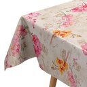 Ver imagem 4 de Toalha Mesa Térmica Pvc Impermeável Orquídea 10 12 lugares