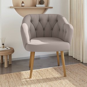 Poltrona Decorativa Bella em Veludo Just Time