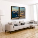Ver imagem 2 de Quadros Decorativos Dunas Areia para Sala Escritório