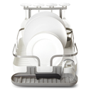 Ver mais imagens de Escorredor de Louças para 15 Pratos Branco Easy Kitchen