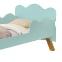 Ver imagem 5 de Mini Cama Angel Mdf 156x80 Cm Menta Decmade