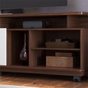 Ver imagem 5 de Rack para Tv até 75 Polegadas Jurerê 2 Portas Ripado Nogueira Real/off White Matte - Colibri
