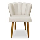 Ver imagem 1 de Cadeira de Jantar Moderna Flor - Balaqui Decor Cor:bege