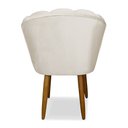 Ver imagem 3 de Cadeira de Jantar Moderna Flor - Balaqui Decor Cor:bege