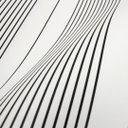 Ver imagem 3 de Papel de Parede Listras Finas Preto e Branco Vinilico Lavável+cola para Aplicação