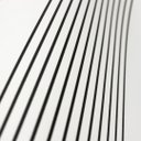 Ver imagem 5 de Papel de Parede Listras Finas Preto e Branco Vinilico Lavável+cola para Aplicação