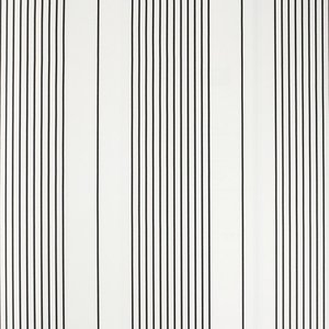 Papel de Parede Listras Finas Preto e Branco Vinilico Lavável+cola para Aplicação