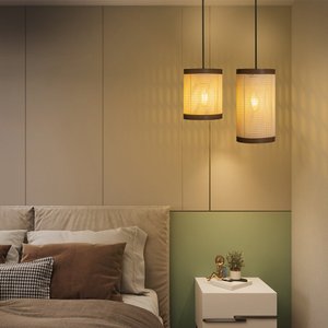 Conjunto Luminária Eclipse Essence Redondo Fio Preto 150cm