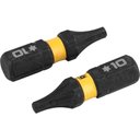 Ver imagem 3 de Jogo de Bits Ponteiras Hexalobular Flextorq 3.0 T10 X 25mm Encaixe 1-4 3 Bits Dewalt