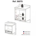 Ver imagem 3 de Balcão Suspenso para Cooktop e Forno Multimóveis