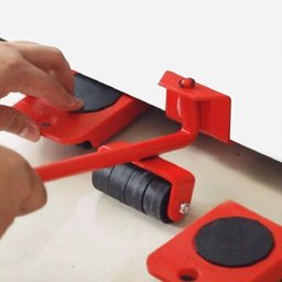 Rodinha Movedor de Moveis Kit Levantador Mudança de Pesados - 4