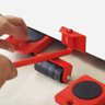Rodinha Movedor de Moveis Kit Levantador Mudança de Pesados - 4