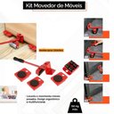 Ver imagem 5 de Rodinha Movedor de Moveis Kit Levantador Mudança de Pesados