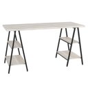 Ver imagem 5 de Mesa Escrivaninha Cavalete 150cm Estilo Industrial Prisma C08 - Mpozenato