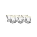 Ver imagem 1 de Jogo de Copos Premium para Whisky 300 Ml Borda Dourada Hauskraft