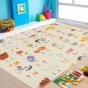 Ver imagem 4 de Tapete Infantil Tatame Criança Bebe Emborrachado Dupla Face Antiderrapante Macio Dobravel Seguro Mul