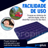 Colchão Inflável Casal 191x22x137cm Camping Casa Colchonete Acampamento Aguenta Suporta Enche Grande - 7