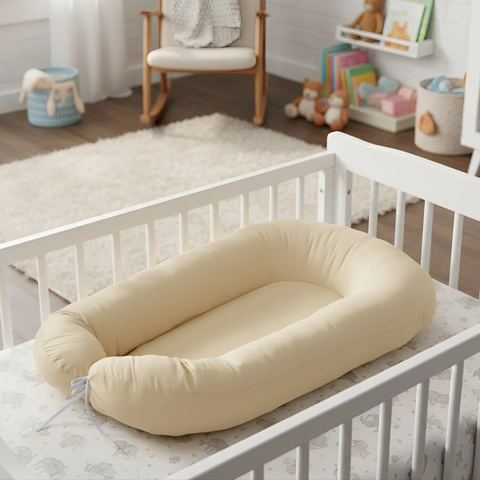 Ninho Redutor Aconchego Bebê Recém-nascido Conforto:caqui