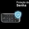 Fechadura Eletrônica Móvel Tech Modelo 1001t Horizontal - 9