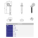 Ver imagem 3 de Parafusos de Fixação para Assento Sanitário Elevado Cipla