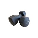 Ver imagem 4 de Halter Athletic Sextavado 10kg em Neoprene Conforto e Aderência para Treino de Musculação em Casa