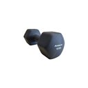 Ver imagem 3 de Halter Athletic Sextavado 10kg em Neoprene Conforto e Aderência para Treino de Musculação em Casa