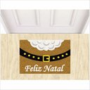 Ver imagem 1 de TAPETE FELIZ NATAL CINTO PAPAI NOEL MEDIDA PORTA